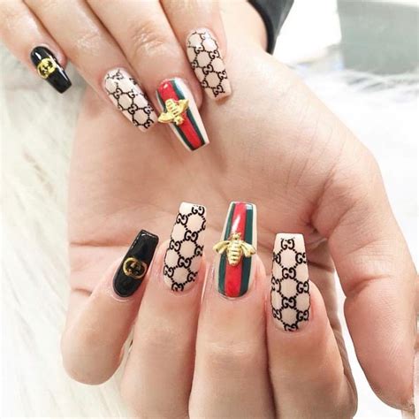 gucci nail art design|gucci nail polish colors.